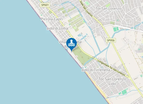 Map of La Venere in Bikini