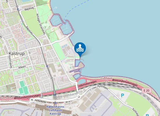 Map of SCANPORT BADESTATION