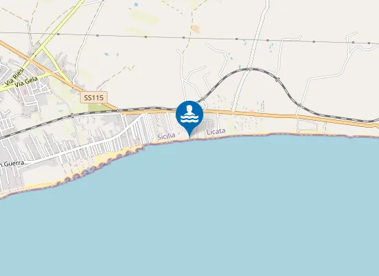 Map of Lido Bellia