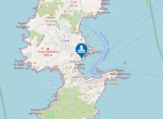 Map of La marinella dei morti