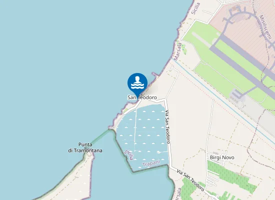 Map of San Teodoro
