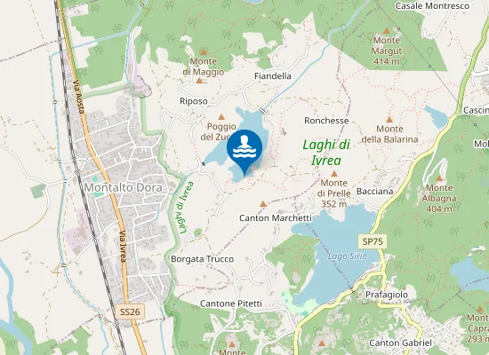 Map of Spiaggetta Pistono