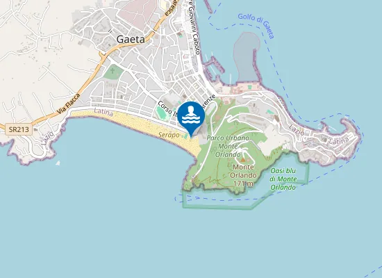 Map of Lido La Perla
