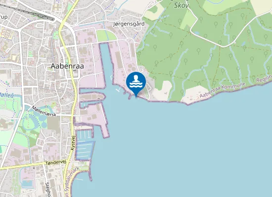Map of Aabenraa Roklub