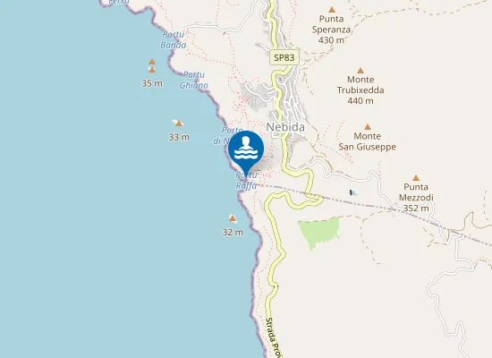 Map of Porto Raffa