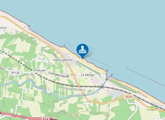Map of Baia Blu