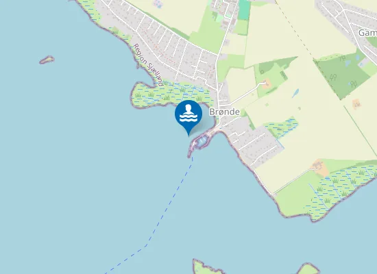 Map of ORØ FÆRGEHAVN