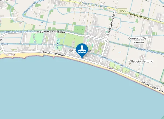 Map of Blanco Beach
