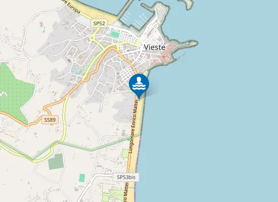 Map of Spiaggia libera