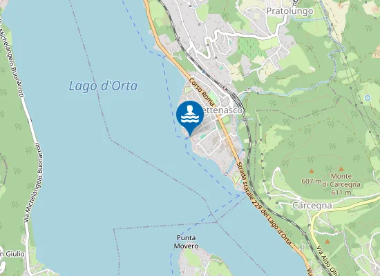 Map of Spiaggia Libera