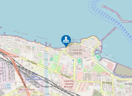 Map of Spiaggia libera
