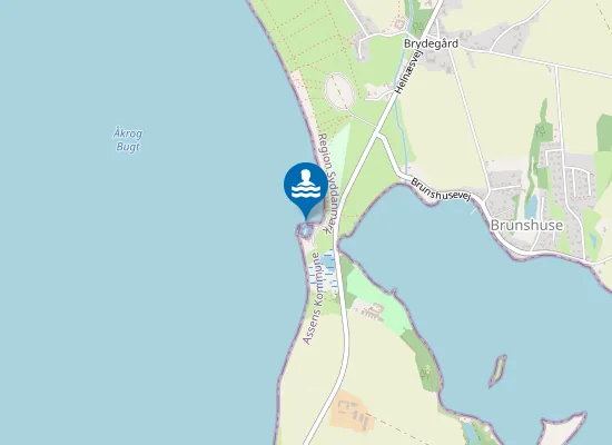 Map of Agernæs Havn