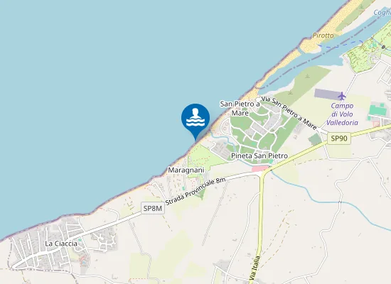 Map of Baia Verde