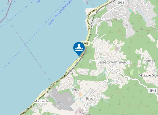 Map of Spiaggia Ca' Bianca