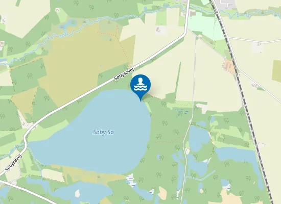 Map of SØBY SØ