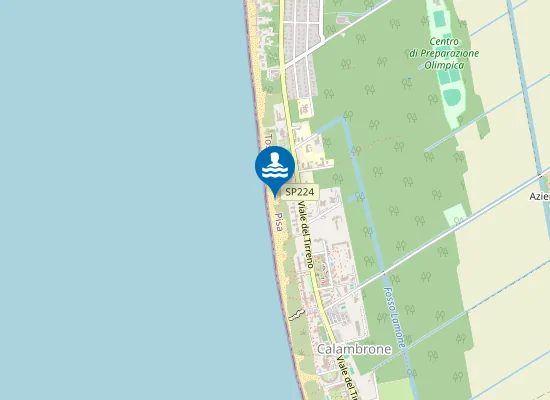 Map of Lido Polizia di Stato