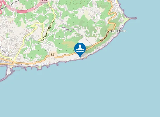 Map of Spiaggia Galeazza
