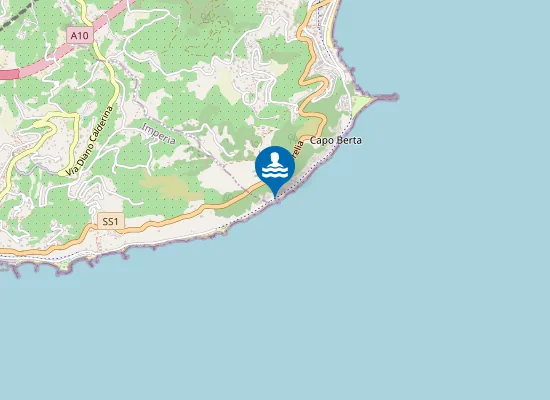 Map of Spiaggia Galeazza