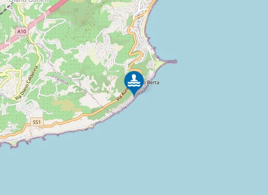 Map of Spiaggia Galeazza