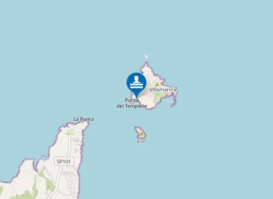 Map of La Spiaggetta