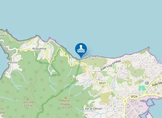 Map of Spiaggia Seccione