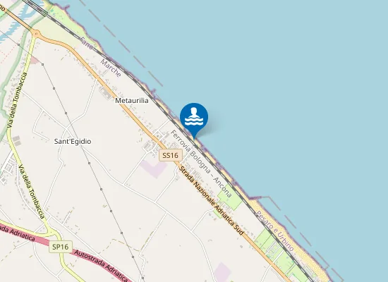 Map of Boiani Beach
