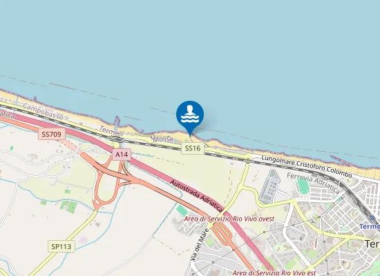 Map of Lido Il Pirata