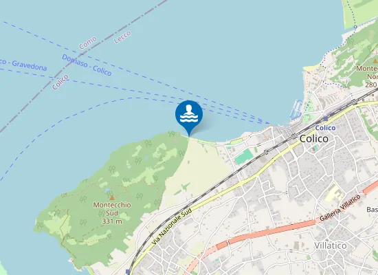 Map of Spiagga Villa Osio