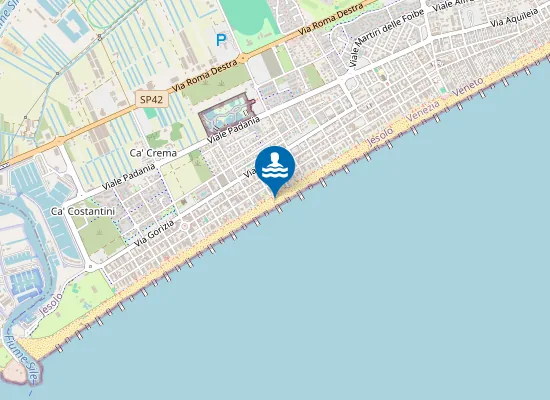 Map of Spiaggia libera