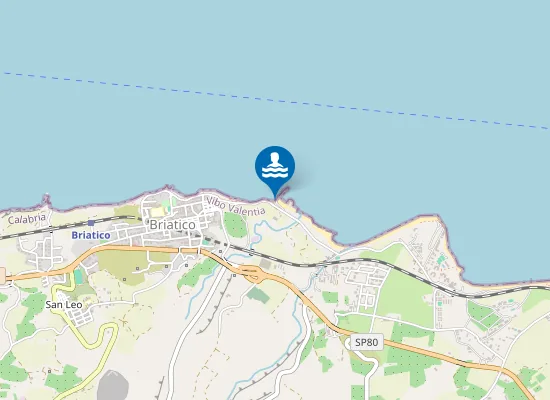 Map of Spiaggetta del vecchio mulino