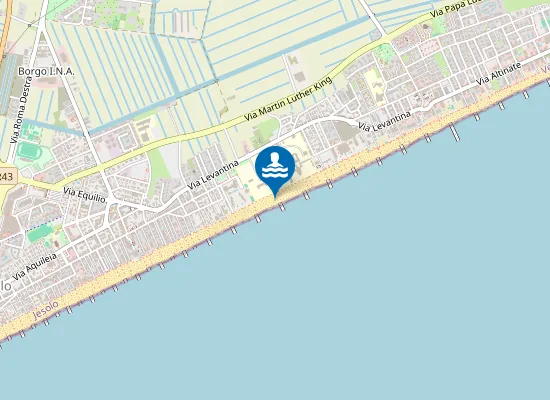 Map of Spiaggia Libera Ospedale