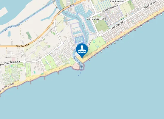 Map of Spiaggia del Faro