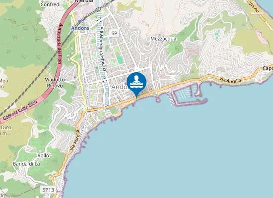 Map of Bagni Morgana
