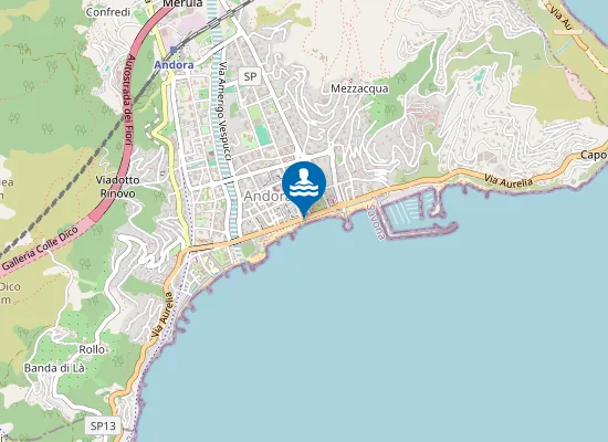 Map of Spiaggia Libera