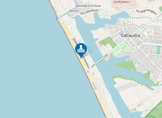 Map of Lido Azzurro