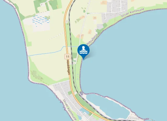 Map of Vigen Ved Oddesund