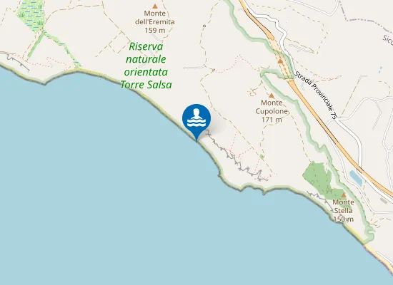 Map of Siculiana