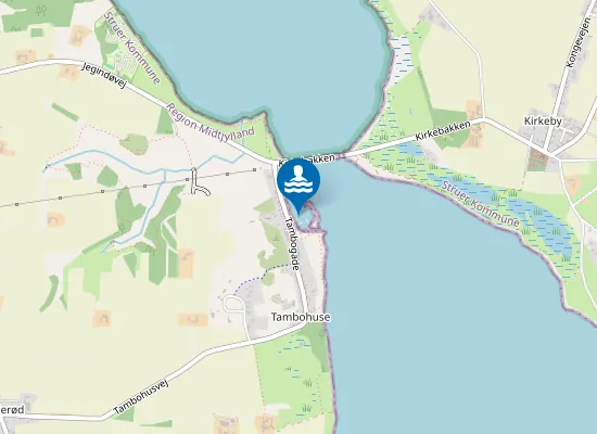 Map of TAMBOHUSE VED BRO