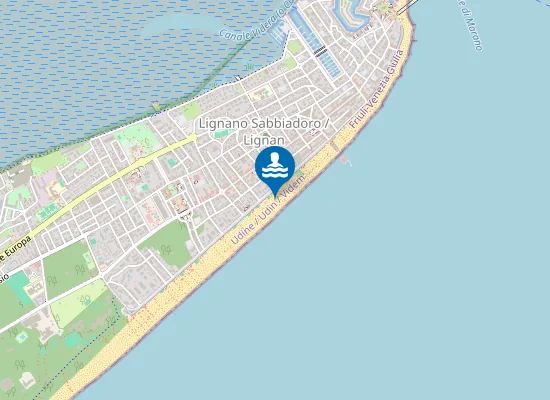 Map of Lido del Sole