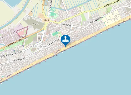 Map of Spiaggia libera