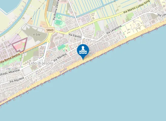 Map of Spiaggia libera