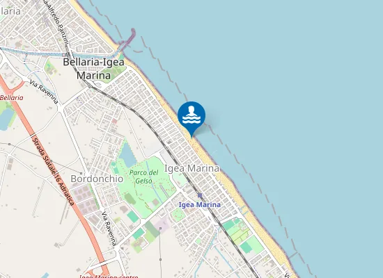 Map of Bagno Romano 73