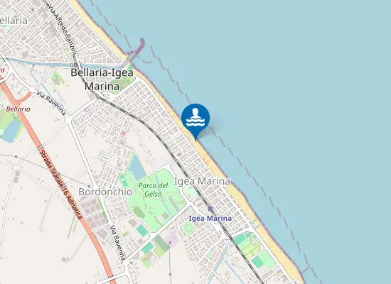Map of Bagno Mario 71