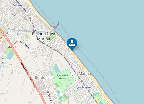 Map of Bagno Marco 66/67