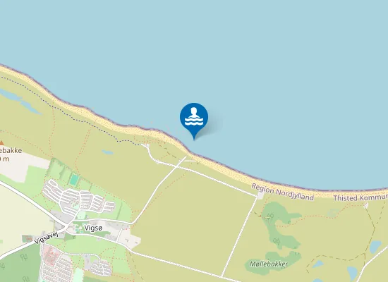Map of Vigsø