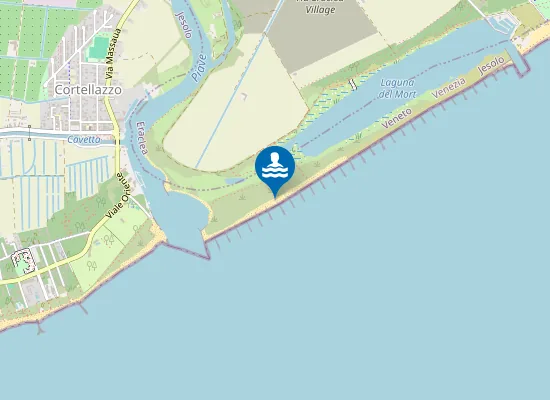 Map of Spiaggia del Mort