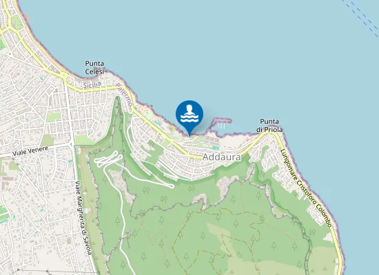 Map of Vela Club Palermo