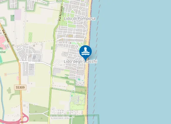 Map of Bagno Clodia 55