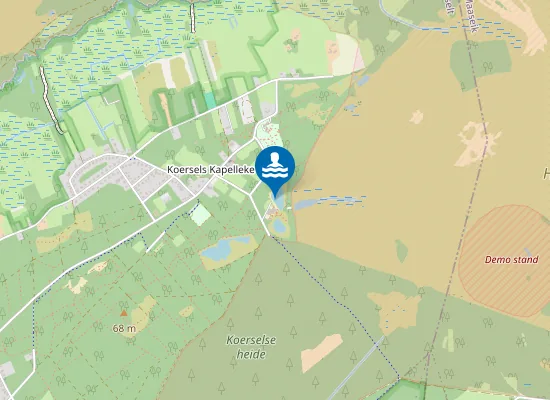 Map of BERINGEN T FONTEINTJE