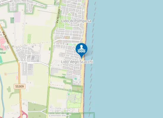 Map of Bagno Clodia 54